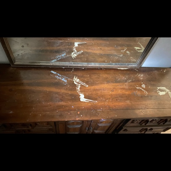 Fully Functional Wooden Dresser | NJ LOCAL PICKUP - Picture 3 of 9